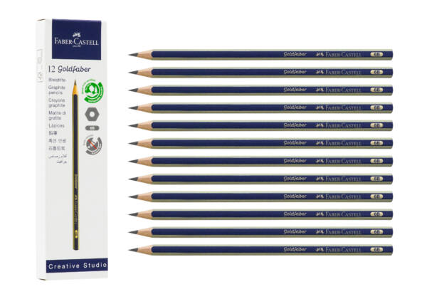 Lápiz Faber Castell 6B
