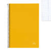 Cuaderno espiral Folio A4 80Hojas 90g/m2 líneas tapa dura