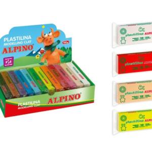 Expositor plastilina Alpino 150GR 12U