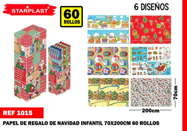 EU-P.REGALO NAVIDAD INFANTIL 70x200
