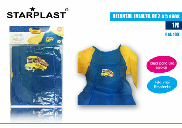 EU-DELANTAL PRE-SCHOOL