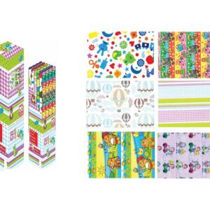Papel de regalo infantil 1m x 3m