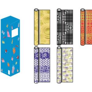 Papel de regalo variado 1m x 3m