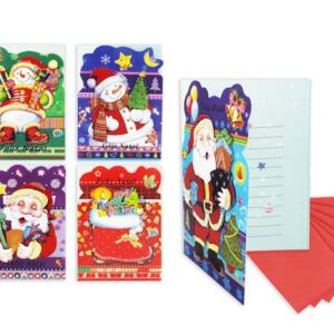 Tarjeta felicitación navidad 100x140mm con sobre