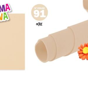 Goma eva 40x60cm 2mm N36 ocre 10U