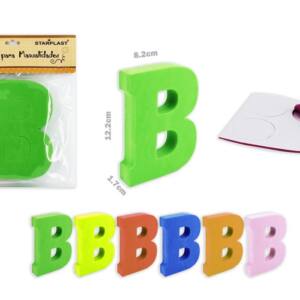 Letra B goma eva 122x17mm