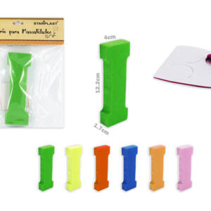 Letra I goma eva 122x17mm