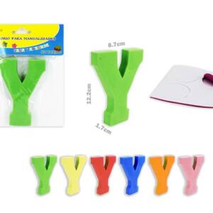 Letra Y goma eva 122x17mm