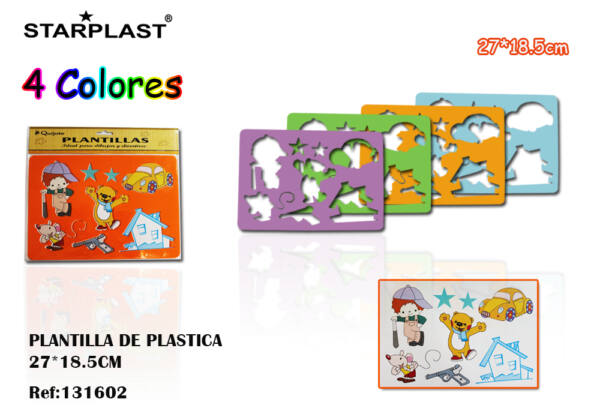 Plantilla para dibujar 270x185mm niño