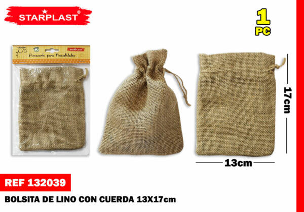 BOLSA LINO 13x17CM