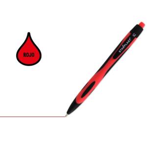 Bolígrafo 1.0mm tinta gel rojo