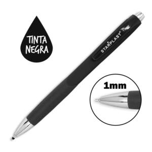 Bolígrafo 1.0mm tinta gel negro