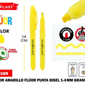 Marcador flúor amarillo