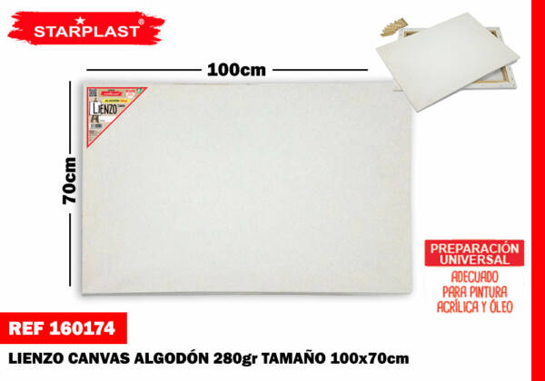 LIENZO 70x100x1.6CM 280G