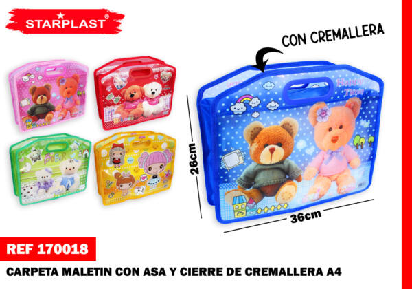 CARPETA MALETIN  ASA 36x26CM
