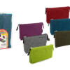 Estuche portatodo 3 bolsillos 2 cremalleras
