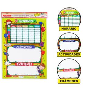 Lámina didáctica horario 40x60cm