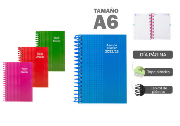 EU-AGENDA ESCOLAR 22/23 A6 T/P SEMANA VISTA