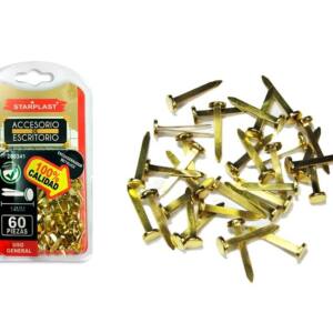 Encuadernadores oro 14mm 60U