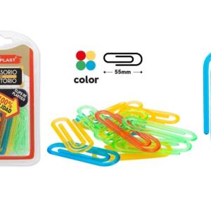 Clip plástico 55mm 12U