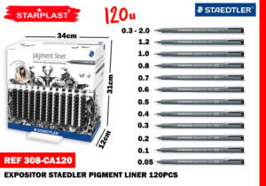 EU-EXP.FINELINER 120PCS PARA ESCRIBIR DISAñAR