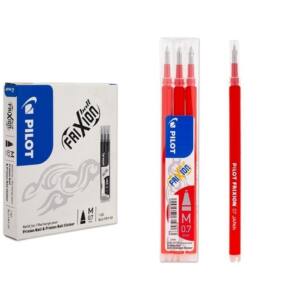 3 Recambios Pilot Frixion rojo