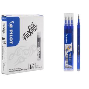 3 Recambios Pilot Frixion azul