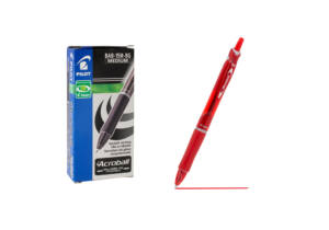 Pilot Acroball 1.0mm rojo