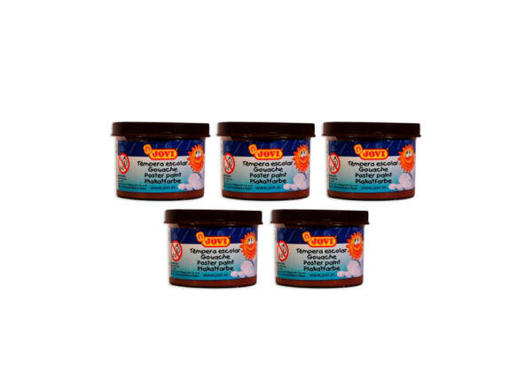 Témpera Jovi 35ml 5U marrón