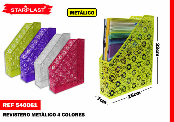REVISTERO METAL DE COLORES
