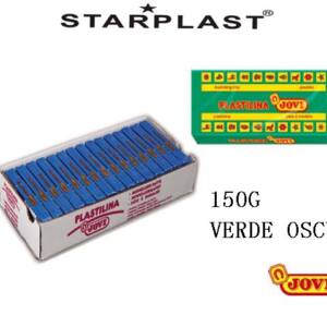 Plastilina Jovi 150GR verde oscuro