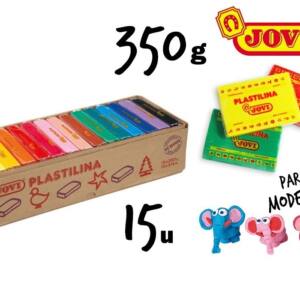 EU-PLASTILINA 350G COL.SURTIDO 1 unidad