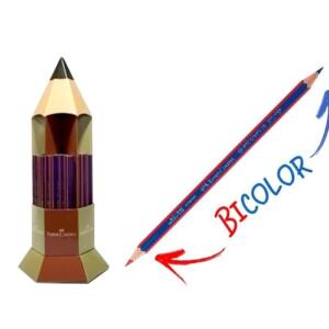 Expositor Faber Castell lápices bicolor 120U