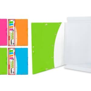 Carpeta solapas con gomas A4 bicolor