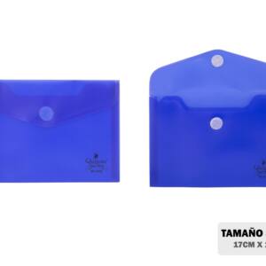 Sobre PP A6 17 x 12 cm azul marino