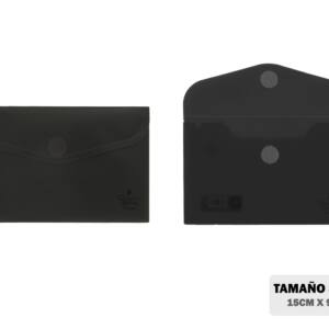Sobre PP A7 15 x 9.5 cm negro