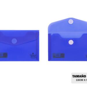 Sobre PP A7 15 x 9.5 cm azul marino