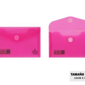 Sobre PP A7 15 x 9.5 cm rosa