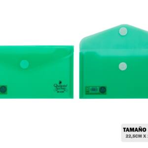 Sobre PP 22.5 x 12.5 cm azul