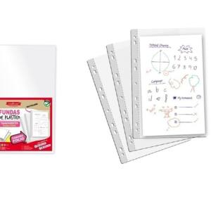 Fundas multitaladro Folio transparentes 15U