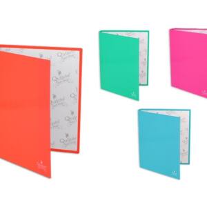 Carpeta de 4 anillas colores flúor