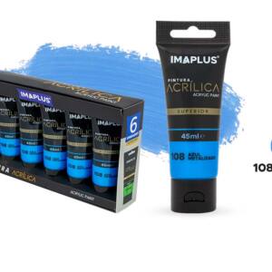 Acrilica  45Ml N108 Azul Metalizado