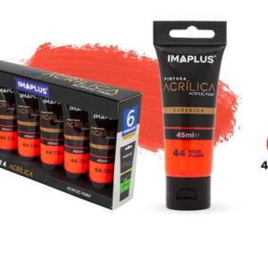 Acrilica  45Ml N44 Rojo Fluor