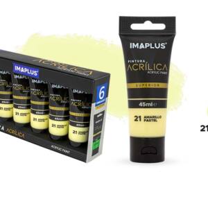Acrilica 45Ml N21 Amarillo Pastel