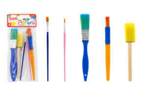 Set pinceles infantil 5U