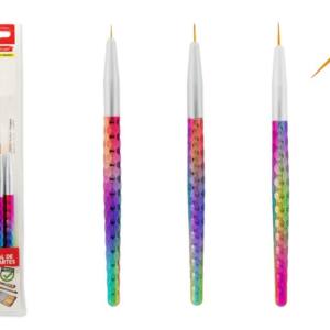 Set 3 pinceles fino puntas 10mm 6mm 4mm