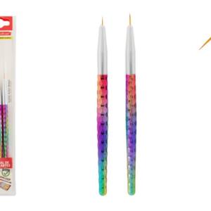 Set 2 pinceles fino puntas 6mm 4mm