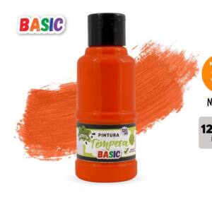 Témpera 120ml color naranja N30