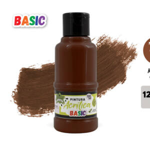 Pintura acrílica 120ml Marrón