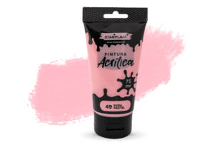 Pintura acrílica 75 ml rosa pastel